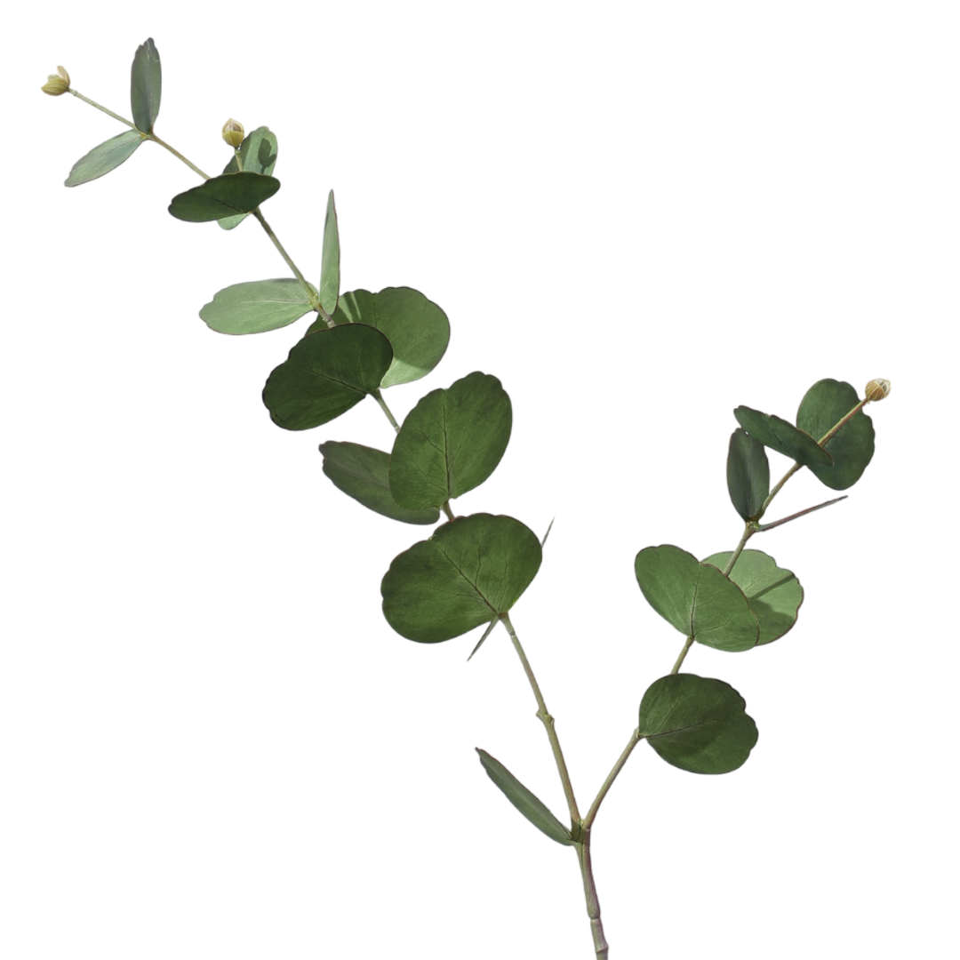 Decoratieve bloem H73cm groen kunststof