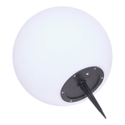 Lifton LED lamp - White, Ø25 cm, solar powered