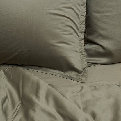 Kussensloop TENCEL™ Lyocell olijfgroen 40x80 cm