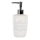 Soap Dispenser 325 ml White Ceramic Soap Pump