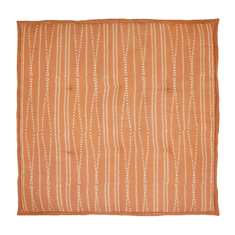 NEPO TERRACOTTA baby bouncer with bohemian print