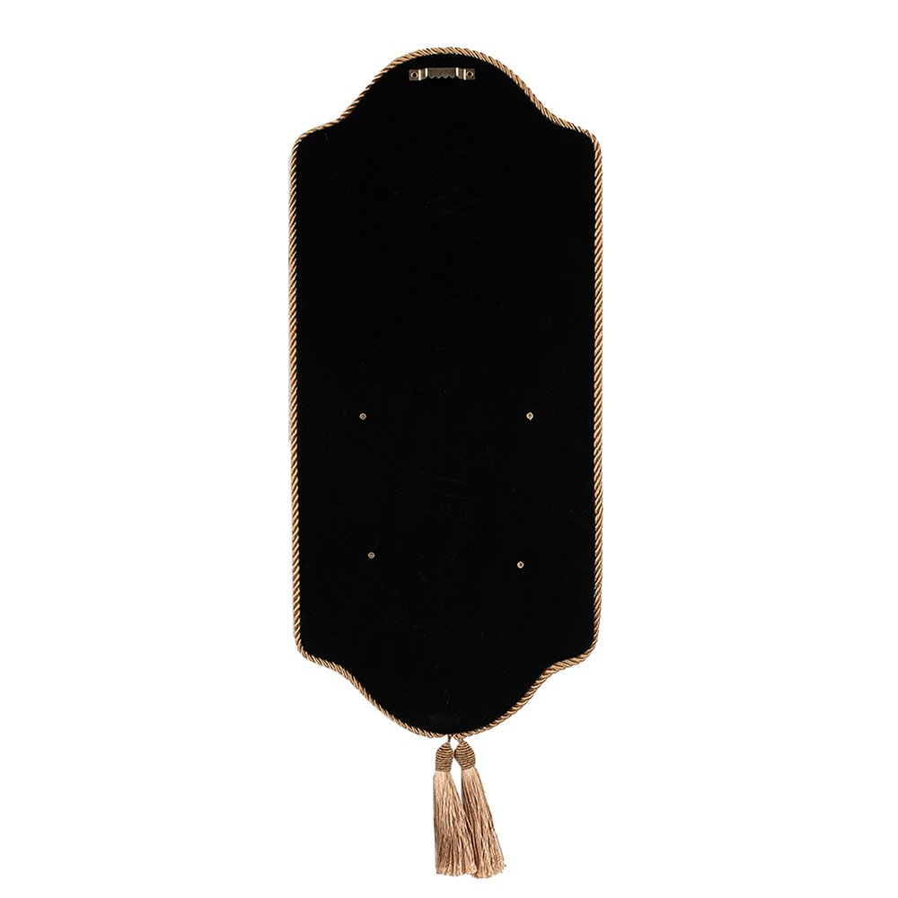 Spiegel 20x2x44 cm Beige Goudkleurig Polyresin Wandspiegel