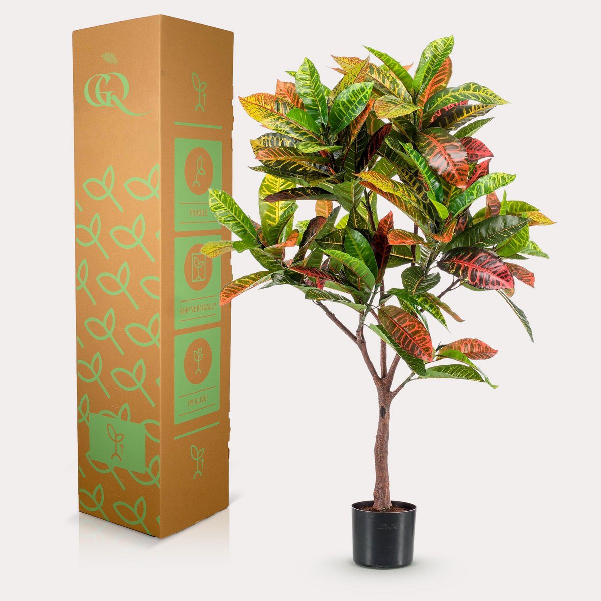 Artificial plant - Croton Codiaeum - Wonder Shrub - 120 cm