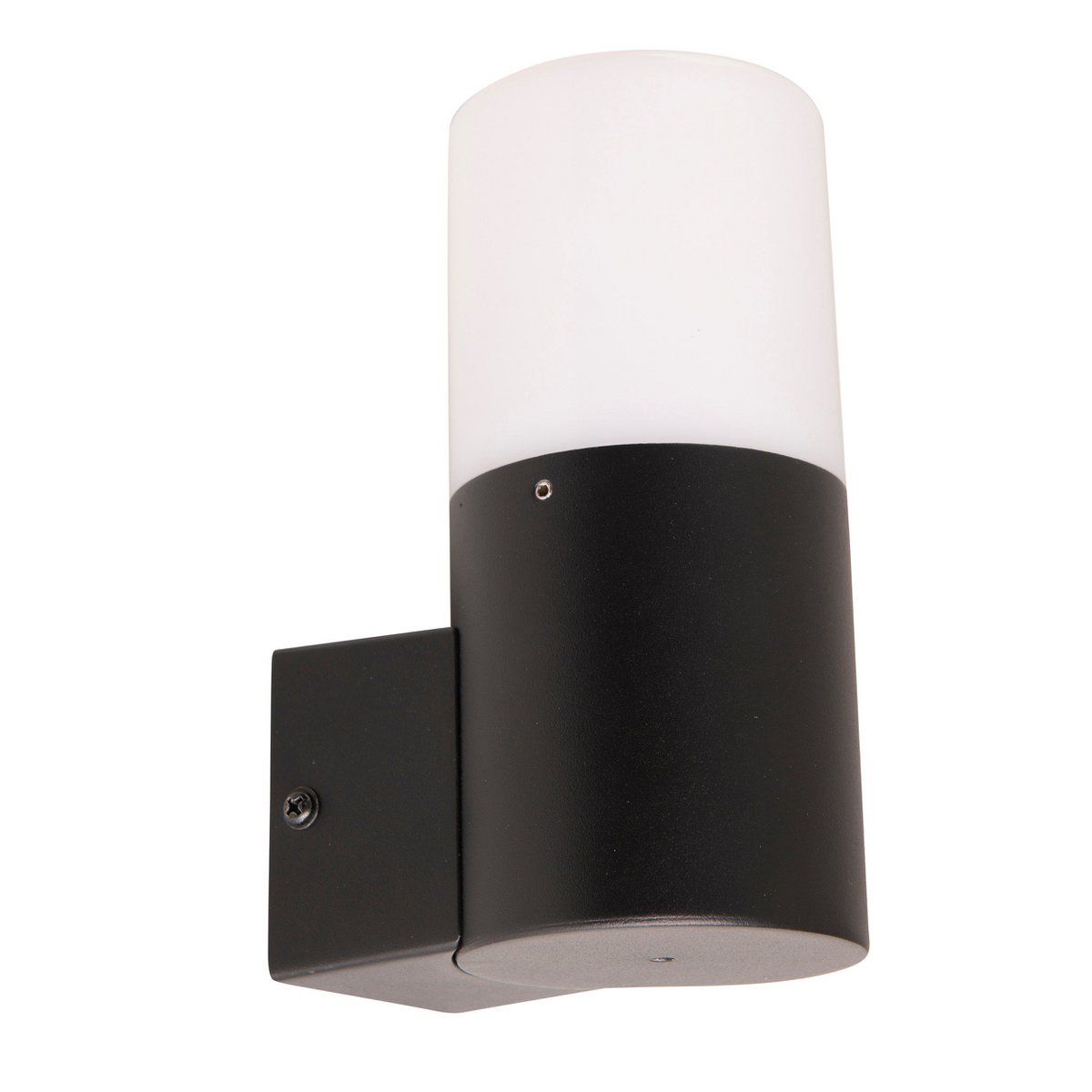 Buiten wandlamp Torcia 16,5 cm metaal plastic zwart E27