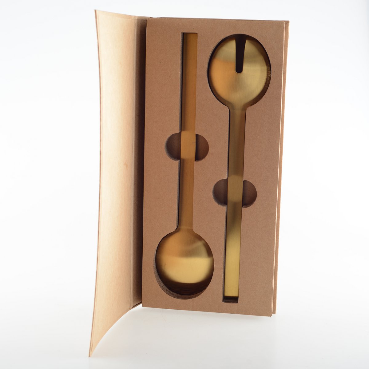 Salade bestek goud 28,5 cm