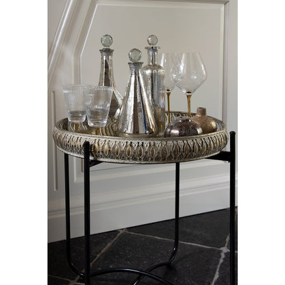 Bijzettafel Ø 49x52 cm Koperkleurig IJzer