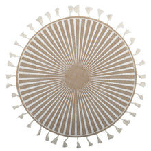 Placemat jute wit Aztec 37x37x1 cm