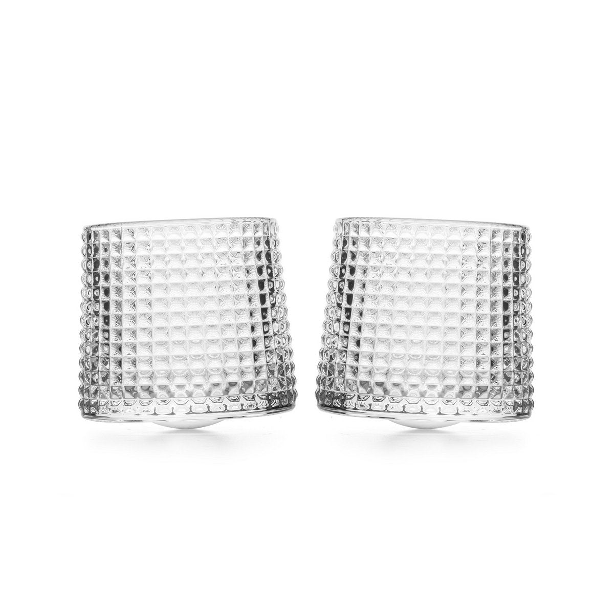 Whiskyglazen set van 2 borosilicaat glas