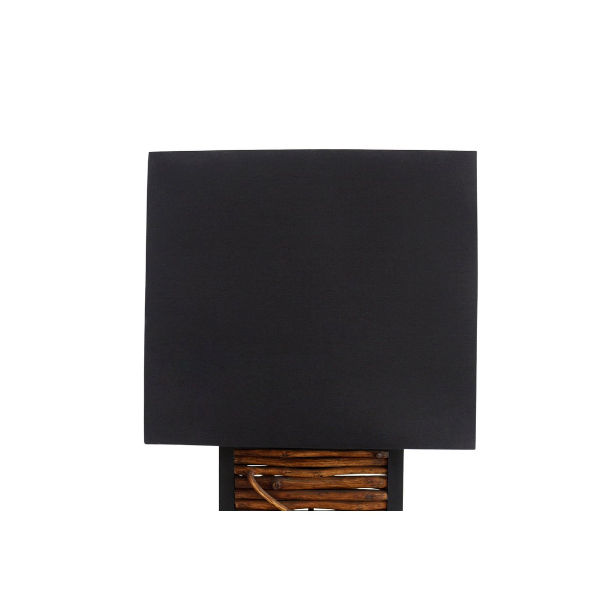 Vloerlamp drijfhout naturel zwart 163 cm