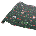 Wrapping Paper 3 Rolls 50x75 cm Green Paper