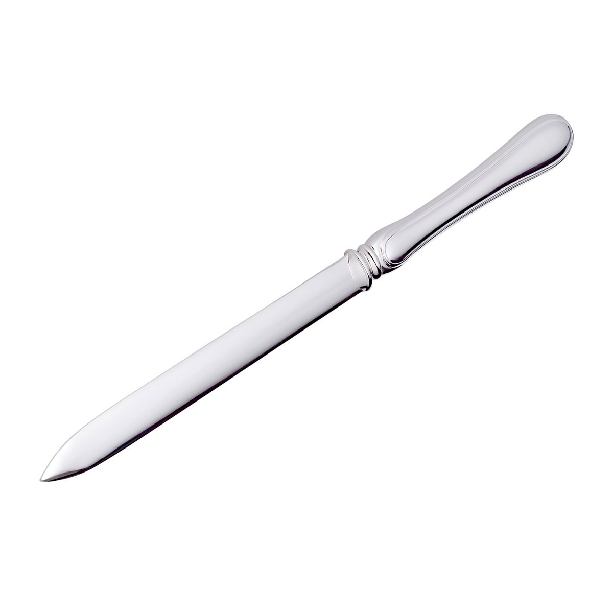 Briefopener verzilverd 19 cm
