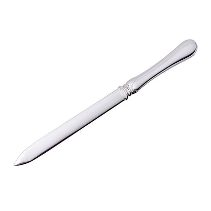 Briefopener verzilverd 19 cm