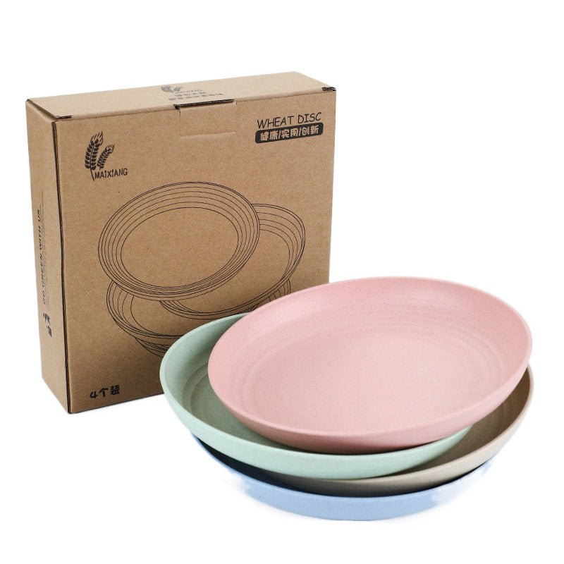 Servies set 12-delig tarwegras bio-based