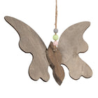 Decoratie Hanger Vlinder 21x3x15 cm Bruin Hout