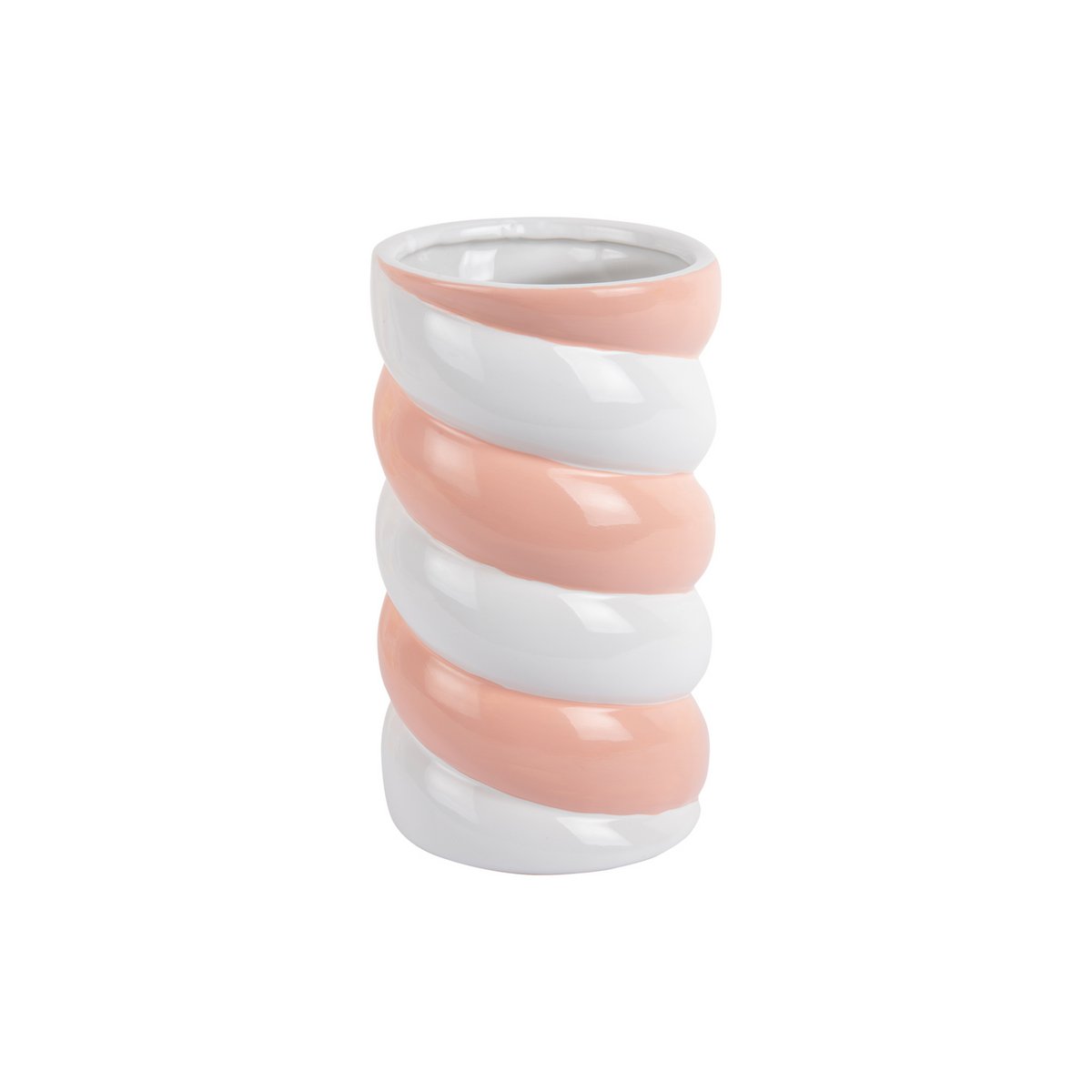 Vaas Marshmallow Medium 23x14 cm meerkleurig keramiek