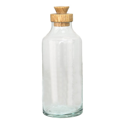 Voorraadpot glas Ø 7x21 cm