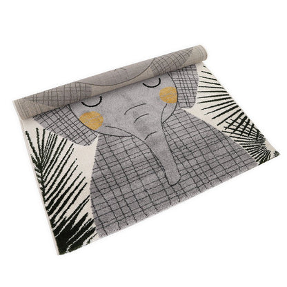 Kindertapijt olifant 120x170 cm
