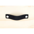 Leren handgreep zwart 15x3 cm