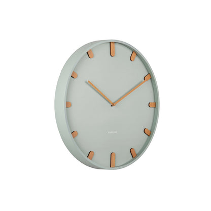 Wandklok Grace metaal hout 30 cm