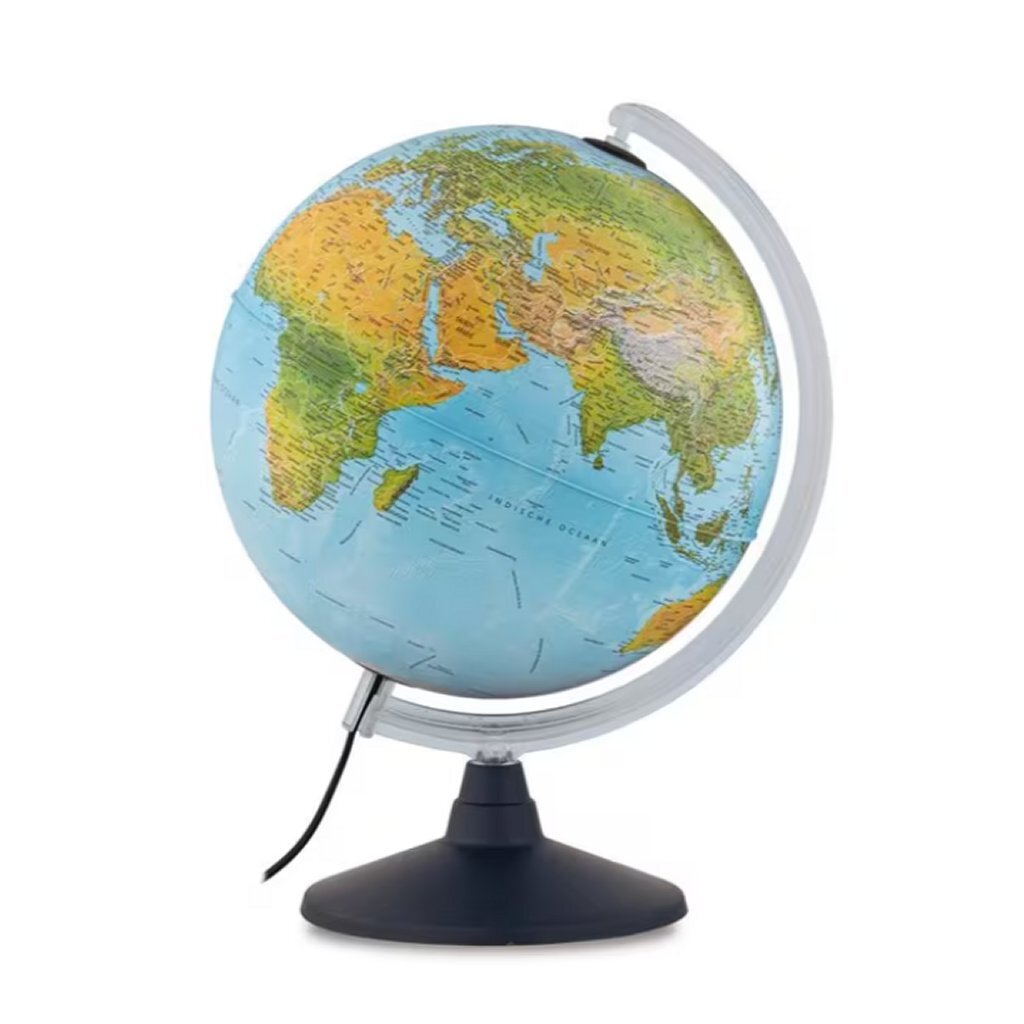 Kangaro Nova Rico Nr-0325Elfg-Nr Elite Wereldbol 25 Cm + Led-Verlichting