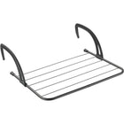 Radiator droogrek 3m drooglengte zwart