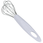 Klopper 20 cm RVS plastic wit
