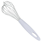 Klopper 25 cm RVS plastic wit
