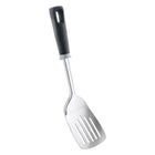 Spatel 33 cm rvs zwart