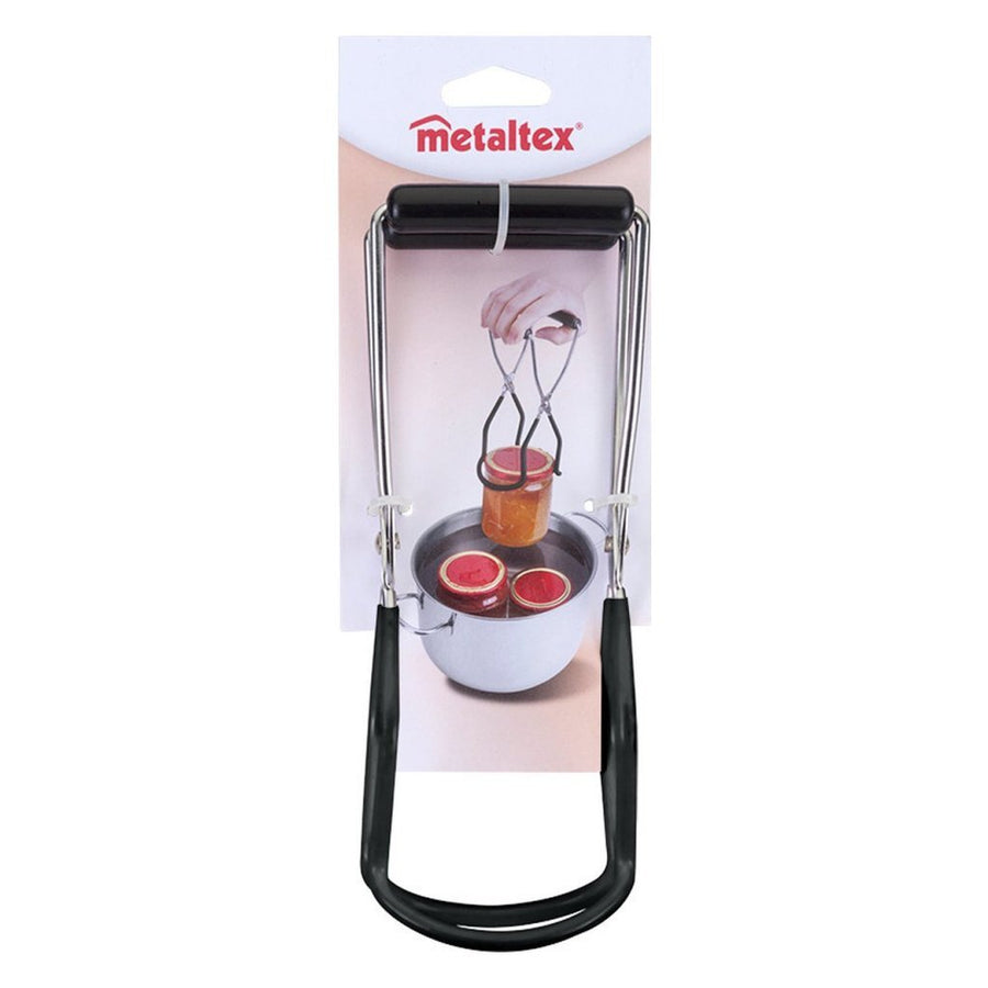 Metaltex Potlifter 22X8.5 Cm Zilver/Zwart