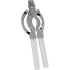 Blikopener 22.5x9 cm wit/zilver