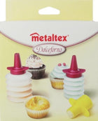 Metaltex Decorating Set Dolceforno 9 x 7 cm Transparent