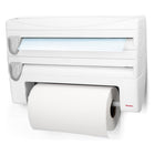 Metaltex Kitchen Roll Holder with Cutter White