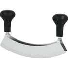 Hakmes dubbele messen RVS zwart 17,5 cm