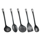 Metaltex Nylon Kitchen Utensils Black 5 Pieces