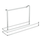 Keukenpapierhouder 34x18x10 cm zilver