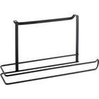 Keukenrolhouder 34x10x18 cm zwart