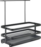 Aanrecht organizer 23x11x24 cm zwart