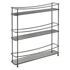 Metaltex Kumino Spice Rack 3 Tiers Matt Black/Metal