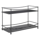 Metaltex Oregano Spice Rack 2-Tier Matte Black/Metal