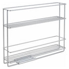 Metaltex Space Saver Smart Kitchen Extendable Spice Rack 6X28X22 Cm Silver