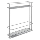 Metaltex Space Saver Smart Kitchen Extendable Under-Sink Storage Rack 11X38X34 Cm Silver