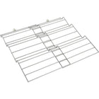 Kruidenrek verstelbaar 26-51x47x3 cm zilver