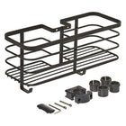 Metaltex Shower Caddy 29X11X15 Cm Black/Metal