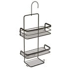 Doucherek 3 etages 23x12x38 cm zwart