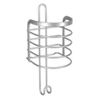 Haardrogerhouder 10x10x25 cm zilver