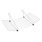 Hangdroogrek 12 meter zilvergrijs