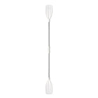 Peddel set 2x aluminium 130 cm grijs wit