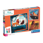 Clementoni Supercolor Puzzle The Lion King 3X48 Pieces