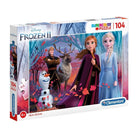 Clementoni Disney Frozen 2 Supercolor Puzzle 104 Pieces