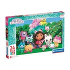 Clementoni Supercolor Puzzle Gabby's Dollhouse 24 Maxi Pieces